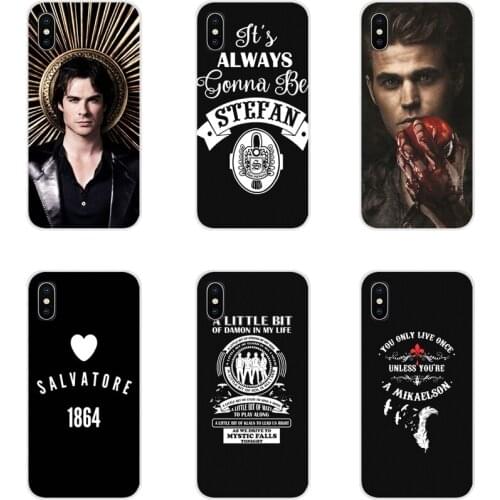 Accessories Skin Cover Vampire Diaries Stefan Damon Salvatore For Samsung Galaxy A3 A5 A7 A9 A8 Star A6 Plus 2018 2015 2016 2017