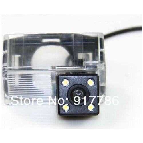 CCD HD Car Rear View camera Reverse Parking Backup CAMERA for Toyota Avensis 2006-2009 with 4 LED free shipping