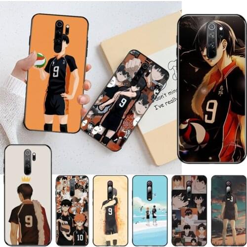 Kageyama tobio Haikyuu Anime Phone Case for Redmi 9A 8A 7 6 6A Note 9 8 8T Pro Max Redmi 9 K20 K30 Pro