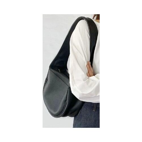 Fashion Solid Color PU Leather Saddle Bags For Women Lady Shoulder Messenger Crossbody Bag Female Travel Handbags and Purses