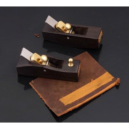 NEW Hard Leather Tools Skiver Knifes African Ebony Wood Base Tool Plane Cutter Beveling Cutting Leather Skiving Knife