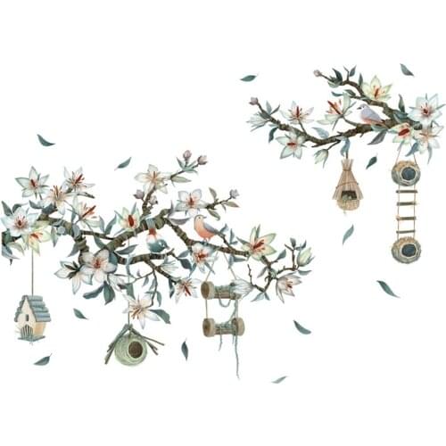 Наклейки цветы на стену Pannow China At AliExpress