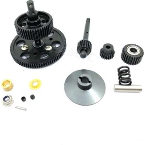 Metal Full Set Complete Gearbox Transmission Gear For 1/10 RC Crawler Car Axial SCX10 OP Upgrade Parts