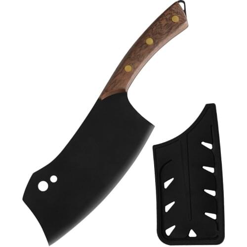 Parcel Survive Knife Tool Camping Outdoor Knife Full Tang 7cr17 Stainless Steel Kitchen Chef Knife Gift Knife Cover Case Sheath