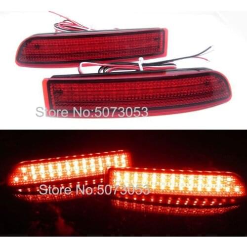 LED Rear bumper reflector light tail brake stop light rear fog lamp for Toyota Avensis Alphard Estima RAV4 Gaia PREVIA IPSUM