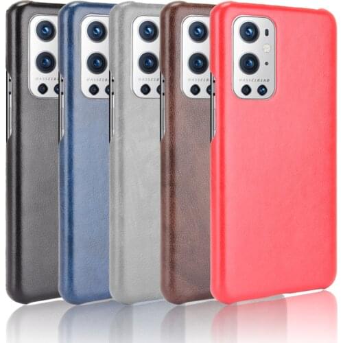 Slim For OnePlus 9 Pro Case Litchi Skin Pattern PU Leather and PC Book Cover For OnePlus 9 Pro One Plus 9 Pro 1+9 Pro Phone Case