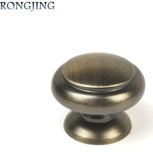 2x Antique Bronze Furniture Knobs Vintage Kitchen Cabinet Drawer Knob Cupboard Closet Dresser Drawer Pulls Shoes Box Handles