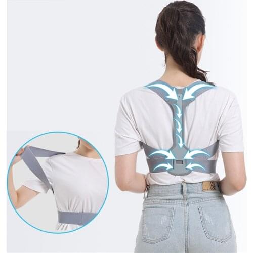 2021 Back Support Posture Corrector Clavicle Spine Shoulder Support Belt Back Pain Relief Posture Correction Student Adults