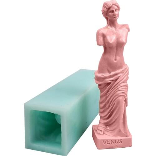 3D Venus Goddess Artist Classical European Form For Silicone Mold Candle Plaster Mould DIY Household Decoration Craft Tools