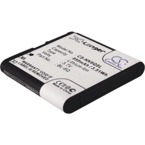 Cameron sino 950mah battery for MOBIADO Classic 712 Stealth LE 712EM 712GCB 712ZAF for NOKIA 6700 Classic 6700 classic Illuvial