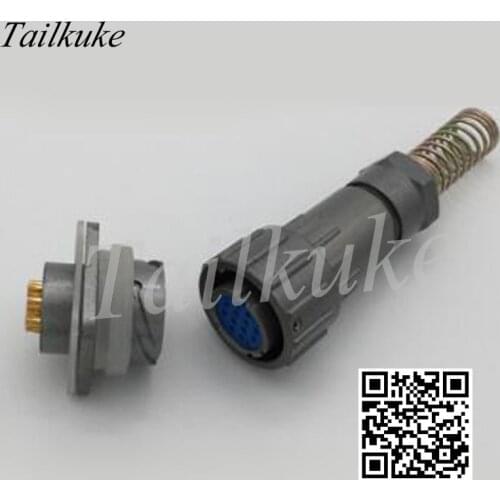 Aviation Plug and Socket Fq18-12tk / ZJ Fq18-12 Core Snap Type Waterproof Connector Opening 18mm