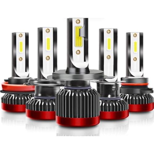 Auto Headlamp COB Light Bulb G2R H7 H8 H9 H1 H1 H4 1 9005/HB3 9006/HB4 9012 80W 8000LM 6000K Car LED Headlight