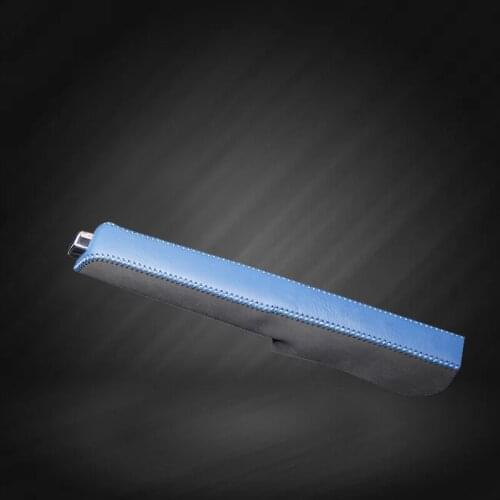 Car Hand Brake Covers Top Layer Leather Case for VW Volkswagen Lavida Handbrake Grips Cover Auto Genuine Leather Handbrake