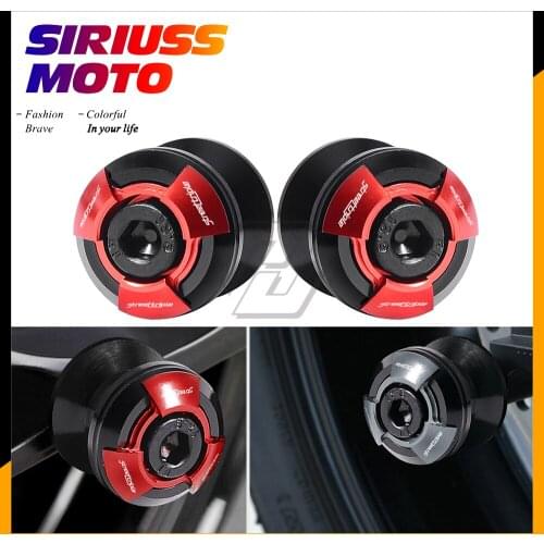 M8 Motorcycle Spools Slider Stand Screws Case for Triumph Street Triple R S RS 2010-2021 Later (not for Before 2010)