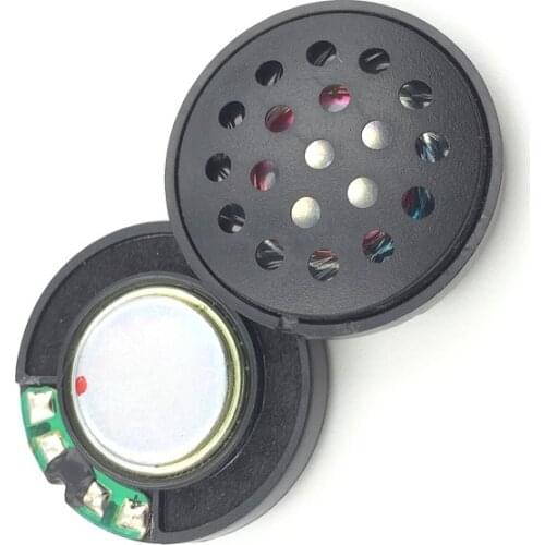 27mm Headphone Speaker Driver 32ohm helmet Headset Driver With Protective Cover Earphone Repair Parts Sound Good Deep Bass 2PCS