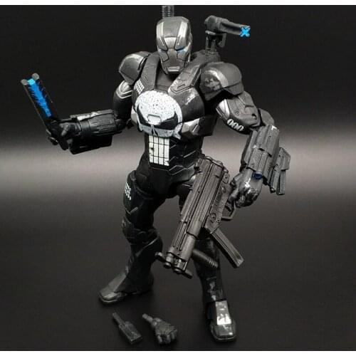 Marvel Comics Iron Man War Machine Joints Movable 6-inches Action Figure Model Ornament Children Toys