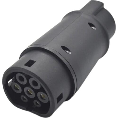 IEC62196 Charging Converter European Standard Charging Gun to American Standard Electric Car Charging Adapter Waterproof