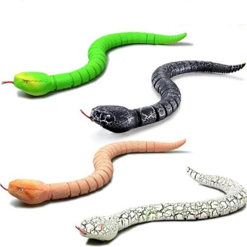 Infrared Remote Control Snake Rc Cat Toy And Rattlesnake Egg Animal Trick Terrible Prank Kids Toys Funny Novelty Gift