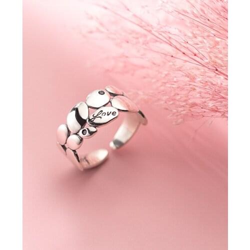 Bohemian Leaf Rings For Women Boho Rings Party Trend Korean Creative Geometric Irregular Jewelry Gift