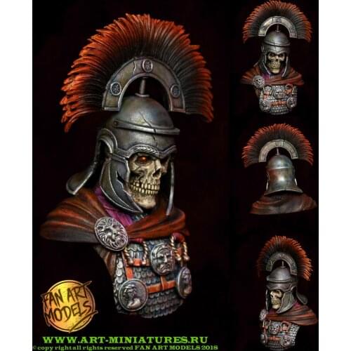 1/9 SCALE Resin Bust Model Kits Skeleton Warrior Unassambled Unpainted S92