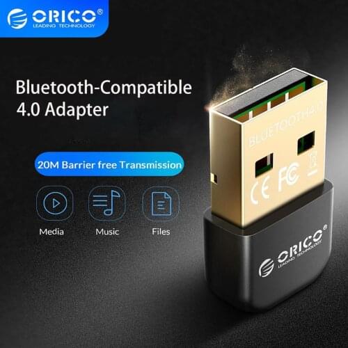 ORICO Mini USB Bluetooth Adapter 4.0 Dual Mode Wireless Bluetooth Dongle 4.0 Bluetooth Transmitter for Windows10 PC Computer