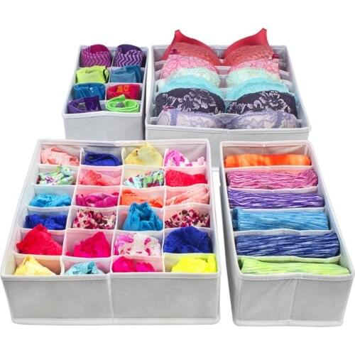 MOONBIFFY Lingerie Storage Boxes