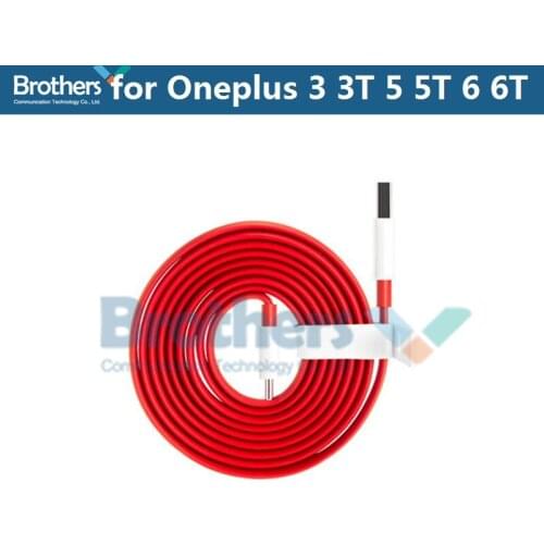 Original for Oneplus 3 3T 5 5T 6 6T USB Charging Cable 1+3 3 3T for Oneplus 5 5T Type-C USB Cable Charger Phone Replacement Top