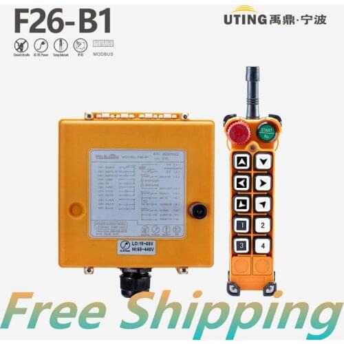Industrial wireless remote control switch F26-B1 (1 Transmitter+1 Receiver) for crane