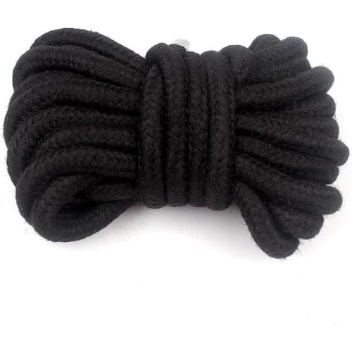 Slave Bondage Rope 4 Colors Soft Cotton Rope Fetish BDSM Adult Game Restraint 5 Meters Sex Toys for Couples