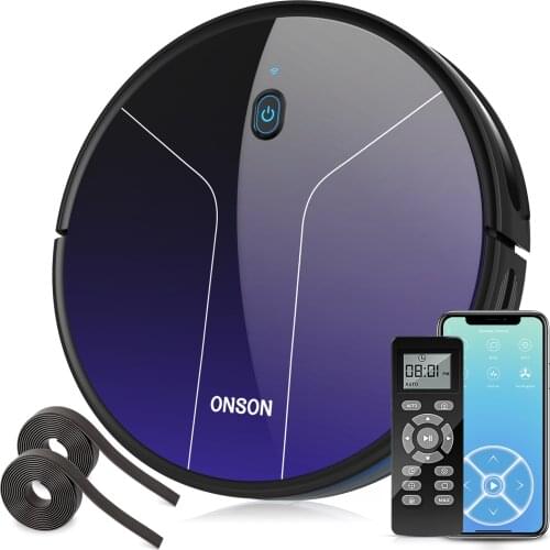 ONSON Vacuum Cleaner Intelligent Smart Tek Gyro Navigation Wifi Connection Wet Mop Aspiradora Robot