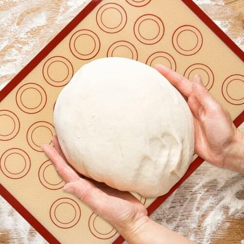 Silicone Macaron Baking Mat for Bake Pans Macaroon/Pastry/Cookie Making Professional Food Safe Non-Stick Baking Tools for Cakes