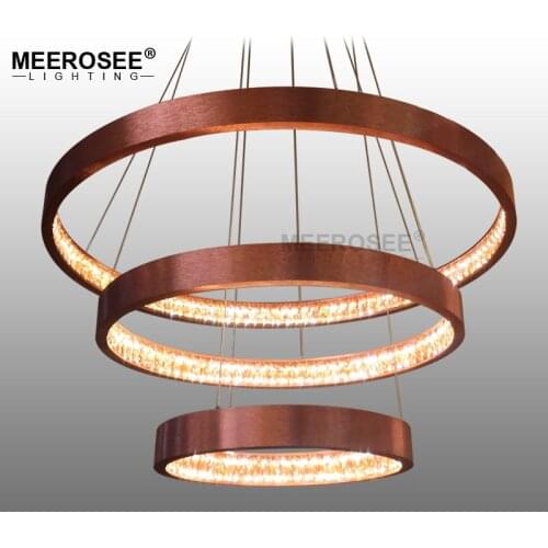 Modern LED Pendant Lights Acrylic Hanging Lamp for Restaurant Pendant Lamp Circle Luminaires Lustres Home Lighting