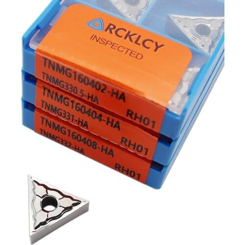 TNMG160402 HA RH01 TNMG160404 TNMG 160408 100% original Insert Aluminum Alloy Inserts CNC Carbide Insert Lathe Machining Tool