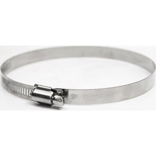 1pcs/Lot Large Size Stainless Steel 304 Worm Drive High Gulity Hose Clamp - Fuel Pipe Tube Clips Water
