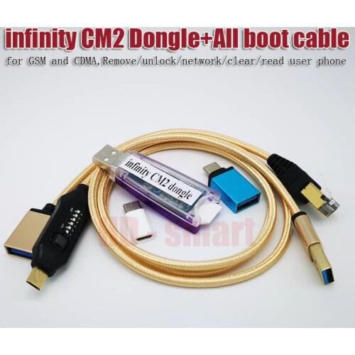 100% infinity CM2 BOX Dongle + UMF All boot cable for GSM and CDMA,Remove/unlock/network/clear/read user phone
