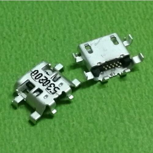 100pcs Micro USB Jack Charging Port Socket Connector for Sony M2 S50H S50T D2303 D2305 D2306 Charger Plug