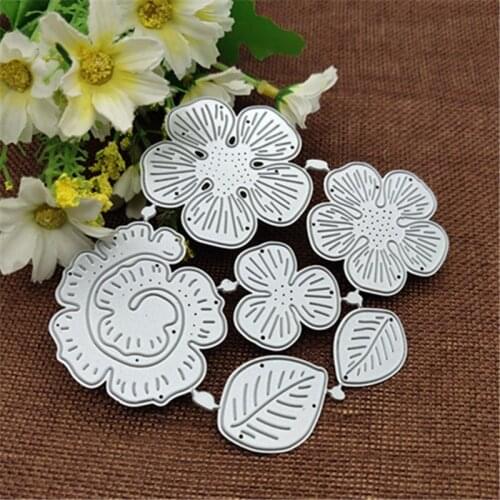 3D Flower Rose die cutting metal die decoration for scrapbook punching card cutting DIY process edge cutting