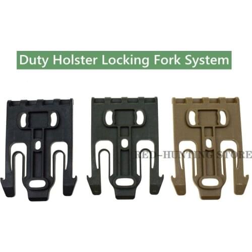 Hunting Gun Accessories Safa Series QLS19 Quick Duty Holster Locking Fork System Gun Holster Set