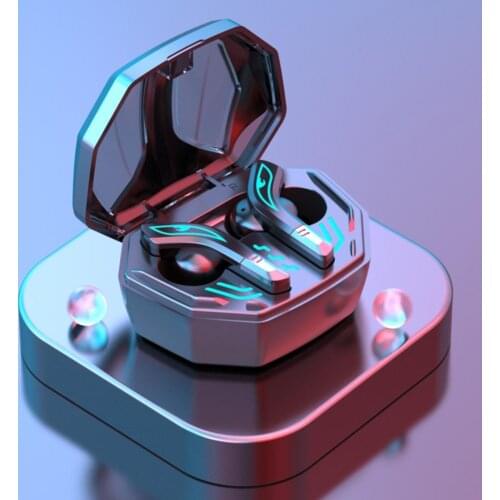 Gaming Wireless Earphones HiFi Sound Dual Mode Portable Cool Bluetooth-compatible 5.1 TWS Ultra-low Delay Earbuds