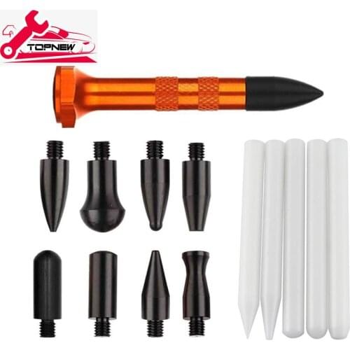 OUTILS OR STYLO EN ALUMINIUM ROBINET VERS LE BAS STYLO SANS PEINTURE STYLO DE RETRAIT DE DENT POUR OUTIL DE RÉPARATION DE DE