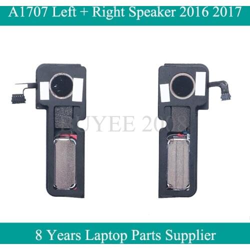 Original New Pair 15" A1707 Left and Right Speaker Set For Macbook Pro Retina 15.4" A1707 Loudspeaker 2016 2017 Year Replacement