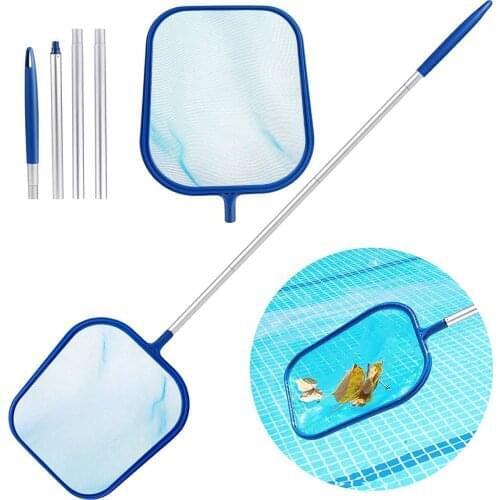 Swimming Pool Skimmer Net Fish Pond Leaf Skimmer Rake Net Professional Cleaning Tool Pool Landing Net Pool Cleaning Tools