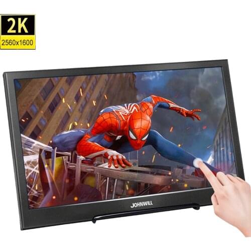 10.1 inch 2K Touch Screen Portable Gaming monitor pc 2560x1600 ips LED LCD Display Mini HDMI laptop Computer Monitor for PS3 4