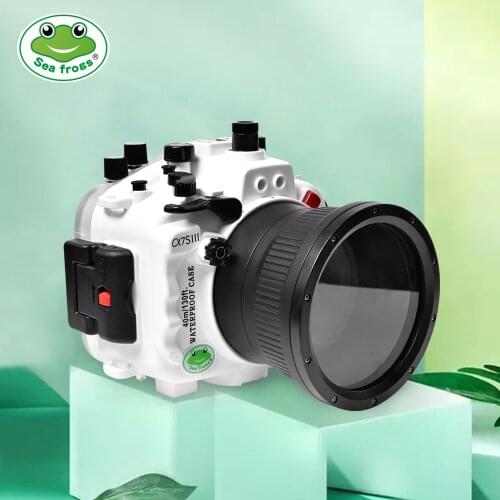 IPX8 Professional Waterproof Diving Housing For Sony A7 SIII Underwater 40m/130fit Drifting Surfing Swimming Diving Case