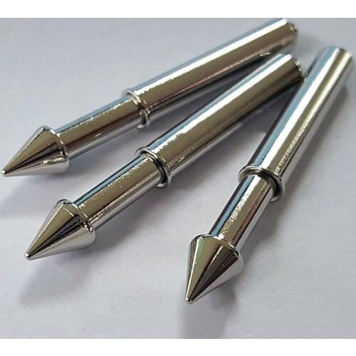 50PCS GP-2 positioning needle 5MM fixture spring alignment needle conical spring guide column 44MM positioning test probe