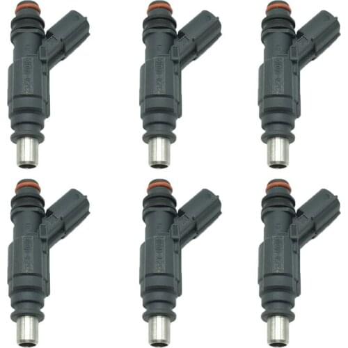 6Pcs Fuel Injector 23250-0D030 for Toyota Corolla ZZE141 ZZE150 ZZT250 23209-0D030 232500D030 232090D030