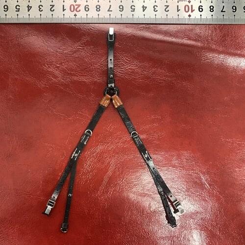 1/6 Scale Soldier Accessories WWII German Y-belt Armed Belt Adjustable Model for 12 inch action figure