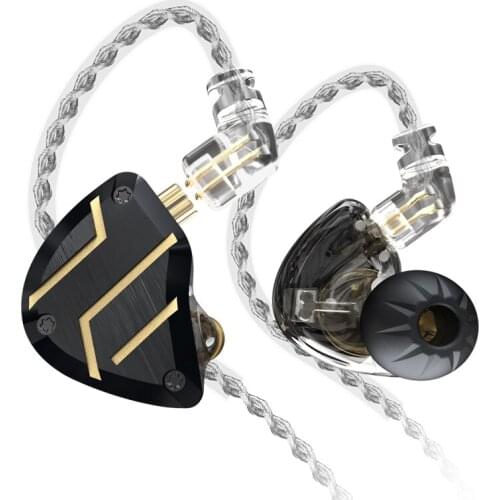 CCA C10 PRO HIFI Metal Earphone 1DD+4BA Hybrid Drivers In Ear Sport Headphone Heavy Bass Music Headset