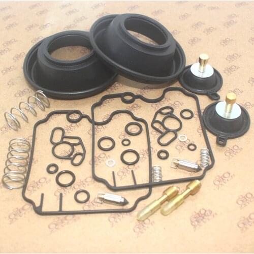 Carburetor Repair Kit for TRX850 TDM850 XTZ750 XTZ750R Carb Rebuild Float Valve Plunger diaphragm