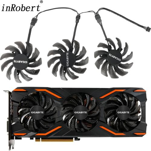 New 75MM T128010SU 0.35A Cooling Fan Gigabyte AORUS GTX 1060 1070 1080 G1 GTX 1070Ti 1080Ti 960 980Ti 760 Video Card Cooler Fan